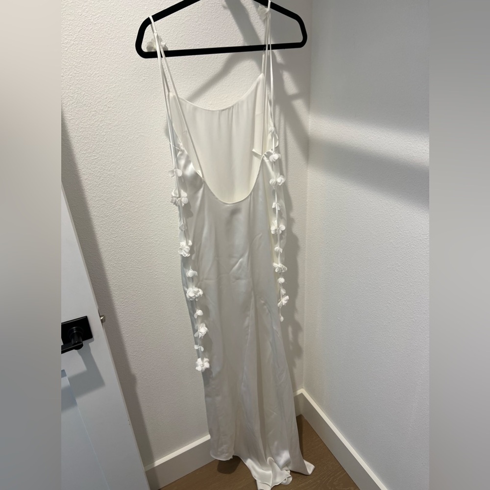Meshki Elenora Rose Gown White